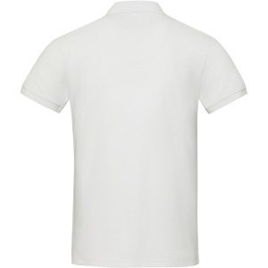 PF Tricou polo unisex Aware reciclat cu mânecă scurtă, model smarald