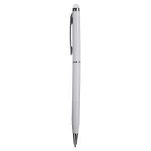 Twist pen with metal clip and barrel, and matching touchscreen rubber tip - Img 18