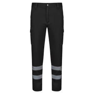 VL DIONYSUS. Multi-pocket stretch trousers (240g/m²), in cotton (46%), EME (38%) and polyester (16%) - Img 2