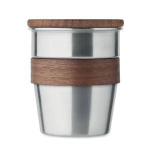 WALNUT Single wall tumbler 350 ml - Img 10