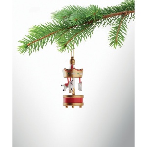 WHIRL Wooden carousel ornament - Img 11