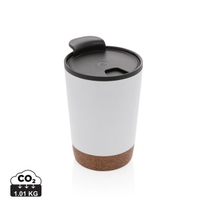 XD™ GRS RPP stainless steel cork coffee tumbler