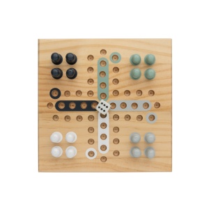 XD™ Claire wooden Ludo game