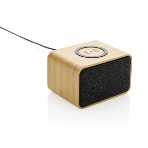 XD™ RCS Rplastic 3W speaker with bamboo 5W wireless