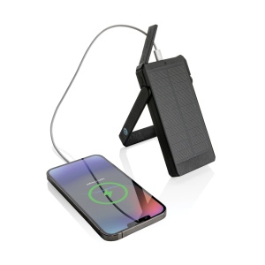 XD™ Skywave RCS recycled plastic solar powerbank 10000 mAh