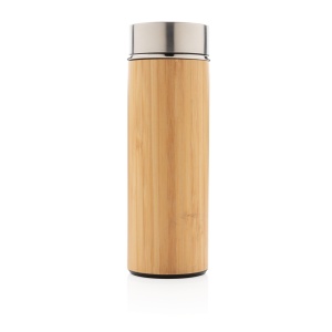 XD™ Leak proof bamboo vacuum bottle
