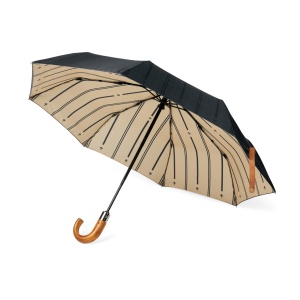 XD™ VINGA Bosler AWARE™ umbrelă pliabilă 21" din PET reciclat - Img 1