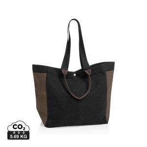 XD BEAU AWARE™ 400gsm recycled canvas all-round shopper - Img 1