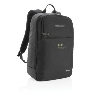 XD Swiss Peak laptop backpack with UV-C steriliser pocket