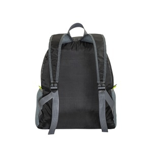 210D polyester ripstop foldable backpack, resealable in a pocket - Img 9