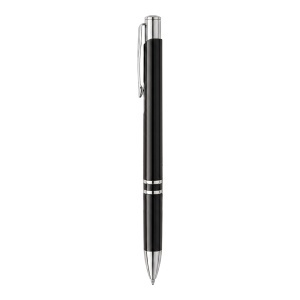 ABS push-button ballpoint pen. Chrome clip and details - Img 18