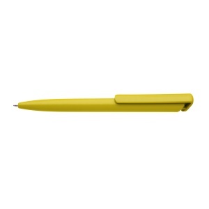 ADO BOIA Plastic ballpoint pen yellow - Img 3
