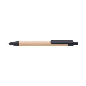 ADO CARTI BLACK Recycled paper / straw ballpoint pen