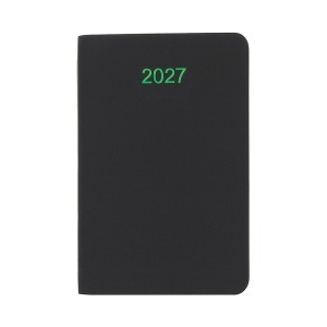 Agenda săptămânală de buzunar 2027. Copertă moale din PU moale cu margini colorate ale paginii. - Img 5