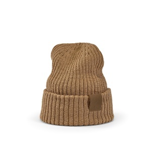 AO Căciulă Cobain Beanie din rPET și lână. Emblemă personalizabilă.