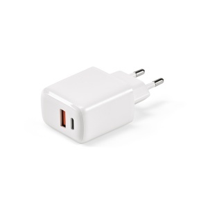AO Încărcător de perete Franklin rABS 20W. Încărcare rapidă USB-C și USB-A