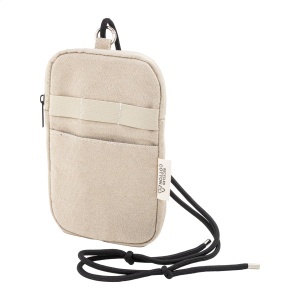AP CanvaFon - Geantă pentru telefon mobil, crossbody, din pânză reciclată