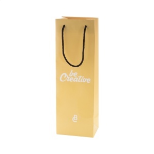 AP CreaShop W - custom made paper shopping bag, wine