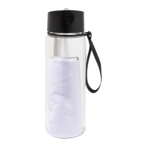 AP Fitmax - RPET sport bottle with towel