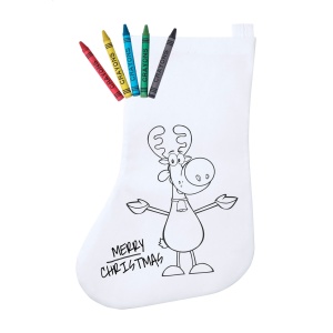AP Plicom - Șosetă Crăciun de colorat