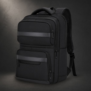 Auren - Backpack Oxford 1200D. Water Resistant 20 L. Full Padding. Laptop Compartment 15". Rear Security Pocket. Trolley Strap