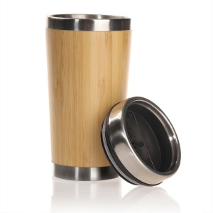 AX™ Bamboo thermo mug 500 ml | Mark - Img 2
