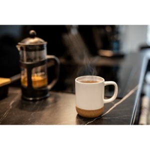AX™ Cană ceramică 370 ml cu detaliu din plută | Kate - Img 3