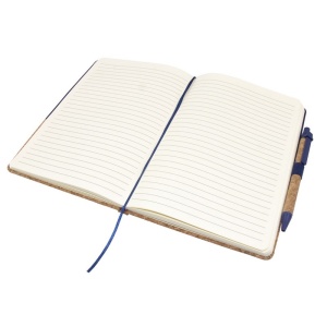 AX™ Cork notebook A5 with ball pen | Layla - Img 9