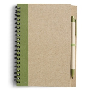 AX™ Notebook approx. A5 with ball pen | Salvatore - Img 14