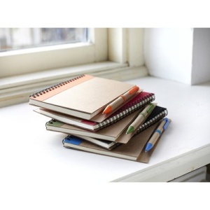 AX™ Notebook approx. A5 with ball pen - Img 3