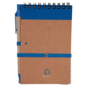 AX™ Notebook approx. A6 with ball pen | Chapman - Img 19