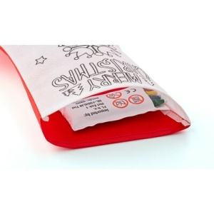 AX™ Șosetă de Crăciun pentru colorat, creioane - Img 4