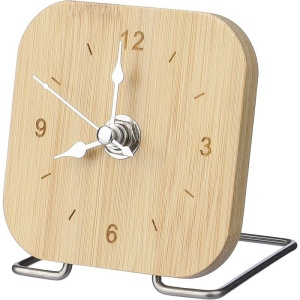 AX Bamboo desk clock
