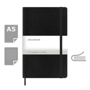 AX MOLESKINE Notebook approx. A5