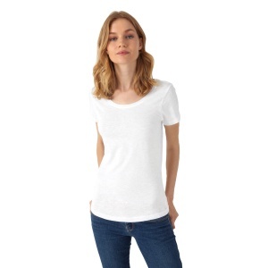 B&C Tricou Inspire Slub / femei