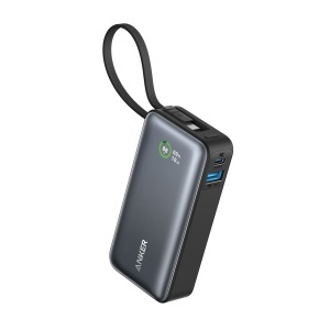 Baterie externă Anker Nano 30W, cablu USB-C încorporat - Img 2