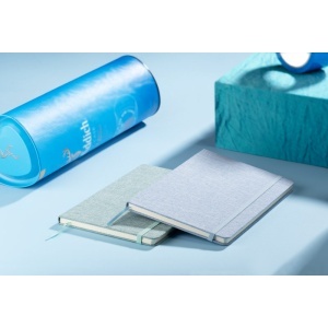 BC Recycled cotton notebook BIVELLO A5 - Img 5