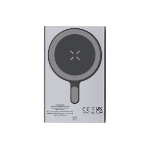Bertex - Power Bank Recycled Aluminium Wireless 15W. Magnetic. 5000 mAh. Type C Output and Input - Img 5