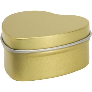 Blissful heart-shaped tin candle with vanilla aroma - Img 7