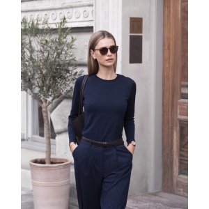 Brighton O-Neck Women - Guler rotund elegant Material: 190 g/m²