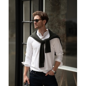 Carlington Men - Deluxe longsleeve polo Fabric: 230 g/m²