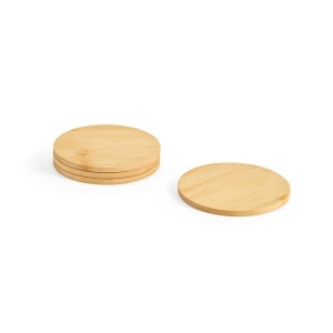 Christo Coasters Bamboo. Set of 4 - Img 5