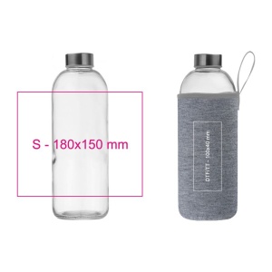 CM™ Sticlă de 1000ml în husă neopren