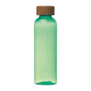 CM™ Sticlă de băut PET cu capac din bambus, 500ml