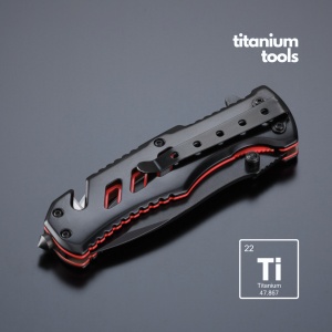 Co™ CUȚIT DE URGENȚĂ DIN OȚEL ACOPERIT CU TITAN OPTIMA