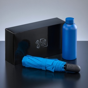 CO Active Set: sticlă termică pentru apă 500 ml și umbrelă automată