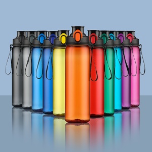 CO Neon sticlă de apă realizată din tritan™, 750 ml