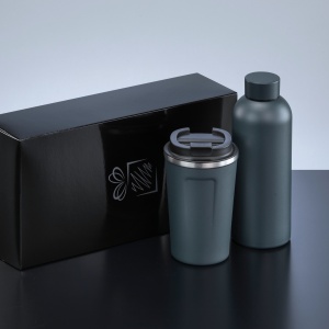 CO Nordic Set: sticlă termică pentru apă 500 ml și cană termică 350 ml