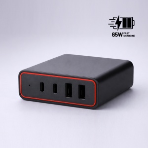CO Opti Power GaN încărcător de birou 65W (turn de încărcare cu 4 porturi)