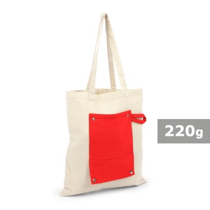 Cotton foldable shopping bag | Arlo - Img 1